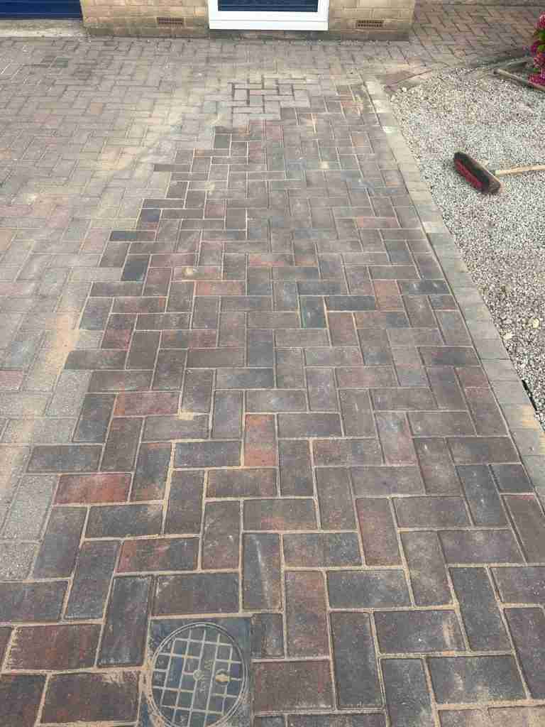 New Block Paved Driveway